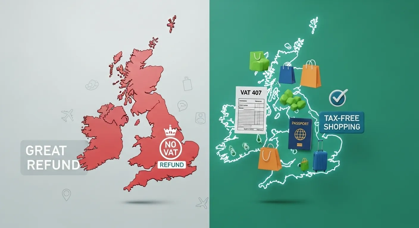 VAT Refund UK Tourist Guide | Great Britain Rules